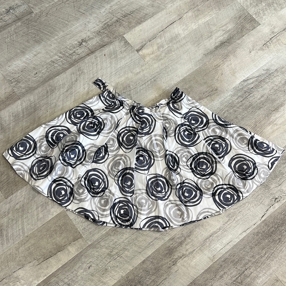 Abstract floral mini skirt from Gap